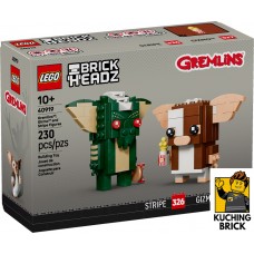 40919 BRICKHEADZ Gremlins- Gizmo and Stripe Figures